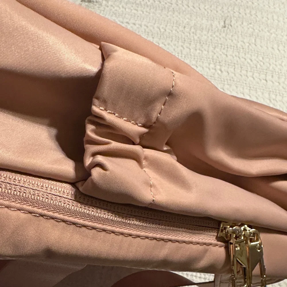 Light Flight Pink Backpack with Gold Accents - Picture 5 of 10